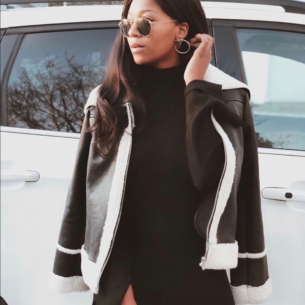 Embers Leather Sheepskin Jacket